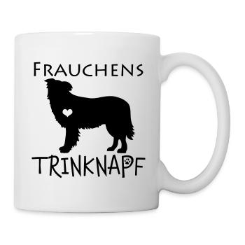 Maîtresse Trinknapf Border Collie - Mug blanc - blanc - Droite