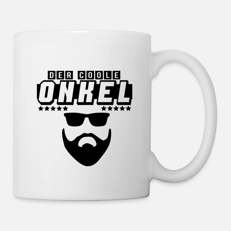 Der coole Onkel! - Tasse - Weiß