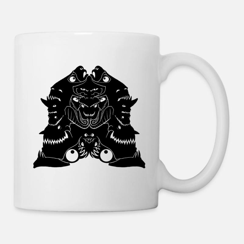 The Monster Black - Mug - white