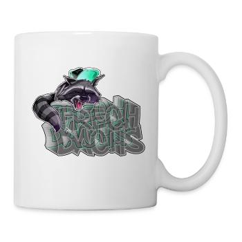 Cheeky Badger - Cheeky Raccoon - Mug - white - Right