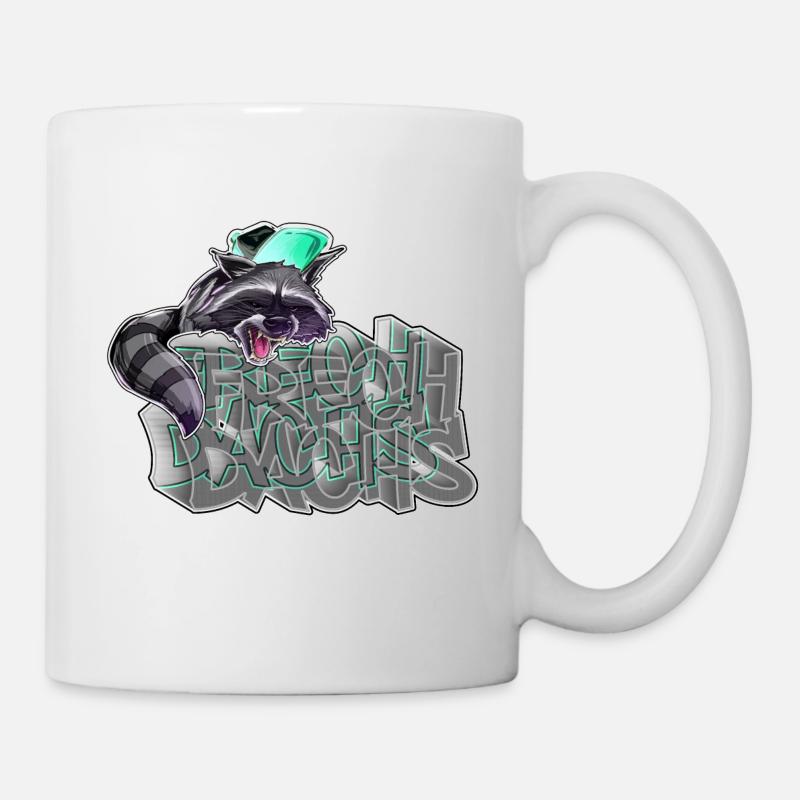 Insolent- Raton laveur insolent - Mug blanc - blanc