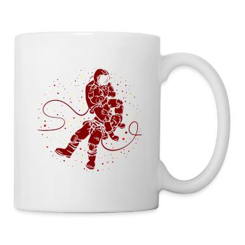 Les astronautes Jiu Jitsu - Mug blanc - blanc - Droite