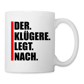 Rave Raver Techno - Tasse - Weiß - Rechts