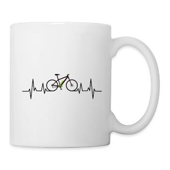 Ebike e-bike pedelec gift bicycle eMTB - Mug - white - Right