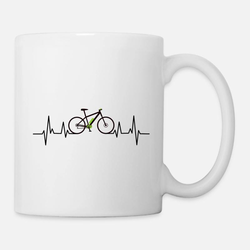 Ebike E-Bike Pedelec Geschenk Fahrrad eMTB - Tasse - Weiß