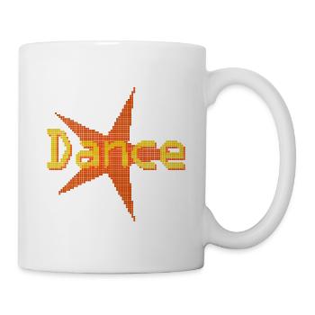 Tanz - Tasse - Weiß - Rechts