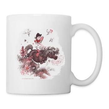Thelwell - Pony outside in nature - Mug blanc - blanc - Droite