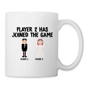 Player 2 Has joined the game Wedding Gift - Mug - white - Right