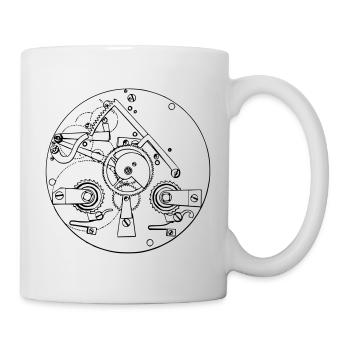 Pendule arithmetic impact unit - Mug - white - Right