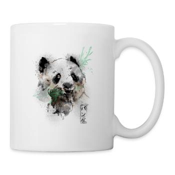 Watercolor Panda Bear - Mug blanc - blanc - Droite