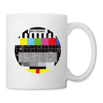 Image d’essai Rétro Vintage - Mug blanc - blanc - Droite