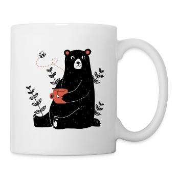 Ours sucré - Mug blanc - blanc - Droite