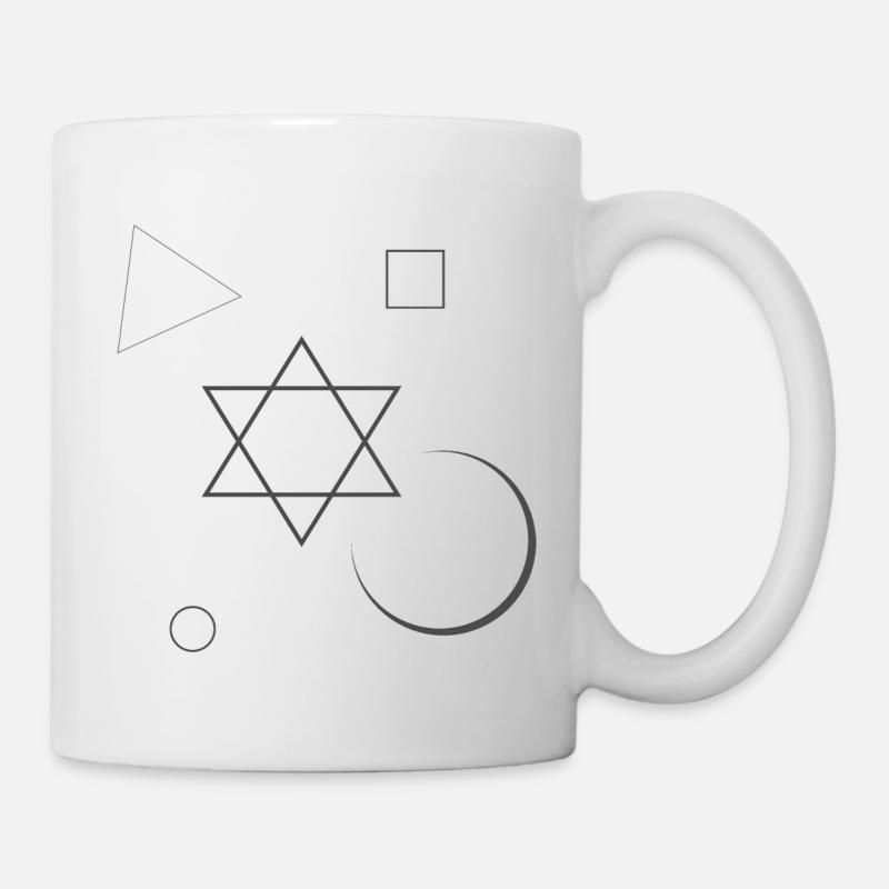 Signes d’alchimie - Mug blanc - blanc