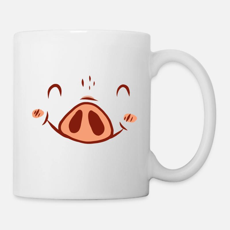 Costume de cochon - Mug blanc - blanc