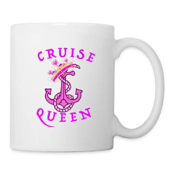 Croisière reine, croisière, reine - Mug blanc - blanc - Droite