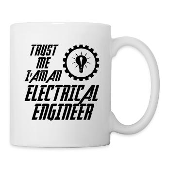 Croyez-moi, je suis un cadeau d'ingénieur électricien - Mug blanc - blanc - Droite