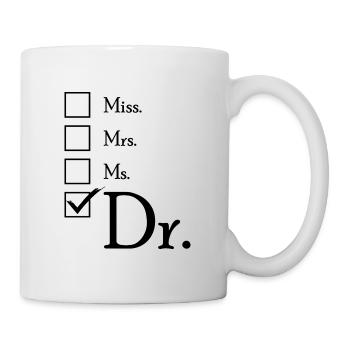 Dr Doctor Gift - Mug - white - Right