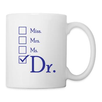 Dr Doctor Gift - Mug - white - Right