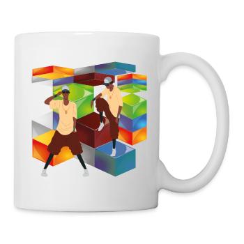 Hip Hop - Tasse - Weiß - Rechts