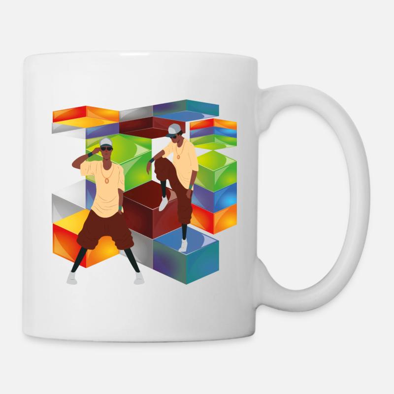 hip hop - Mug - white