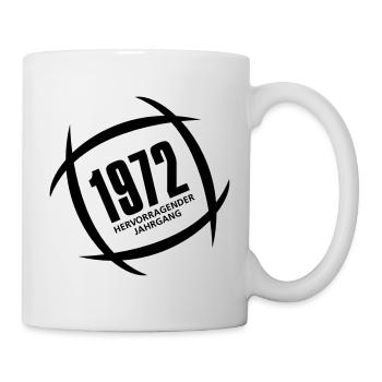 Hervorragender Jahrgang 1972 - Tasse - Weiß - Rechts