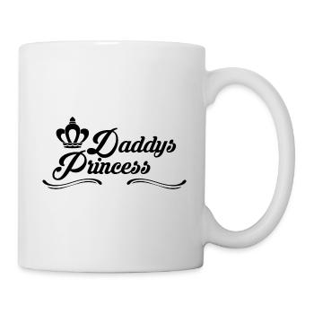 Daddy's Princess Dad and Daughter Gift - Mug - white - Right