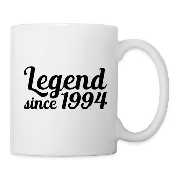 Legend since 1994 25 Jahre Geschenk - Tasse - Weiß - Rechts