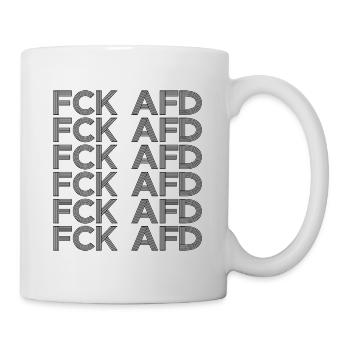 Fuck AFD politique cadeau - Mug blanc - blanc - Droite