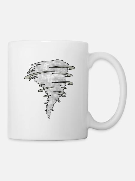 Tornade - Mug blanc - blanc