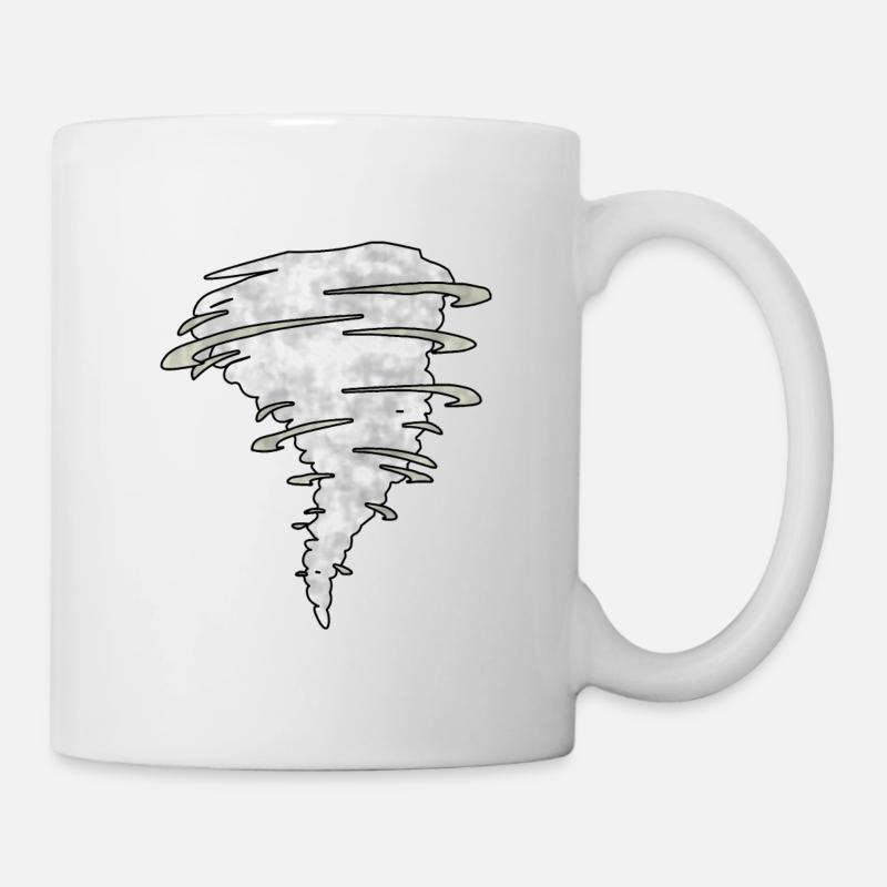 Tornade - Mug blanc - blanc