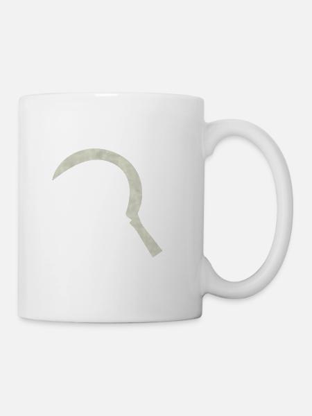 Sense, Haken - Tasse - Weiß