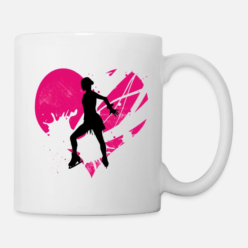 love motiv Eiskunstlauf 4 - Tasse - Weiß