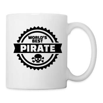 Pirat - Tasse - Weiß - Rechts