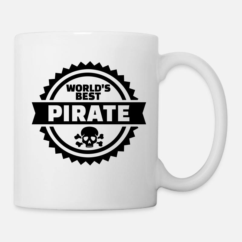 Pirate - Mug - white
