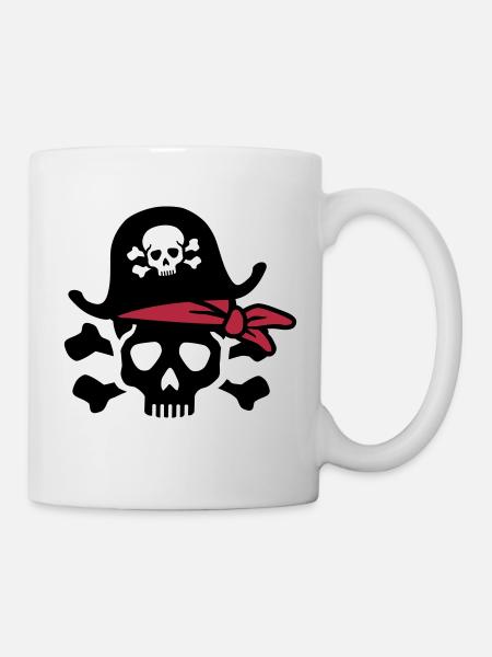 Pirate - Mug blanc - blanc