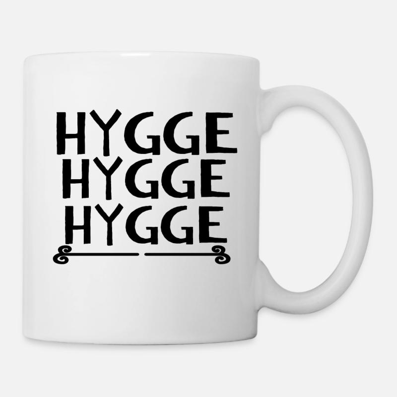 HYGGE HYGGE HYGGE - Mug - white