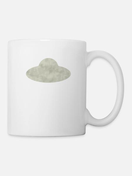 Ufo - Tasse - Weiß