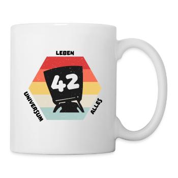 Answer 42 - Mug - white - Right