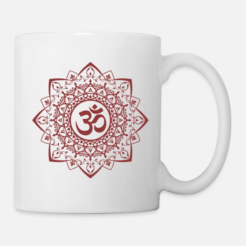 Design Om II - Mug blanc - blanc