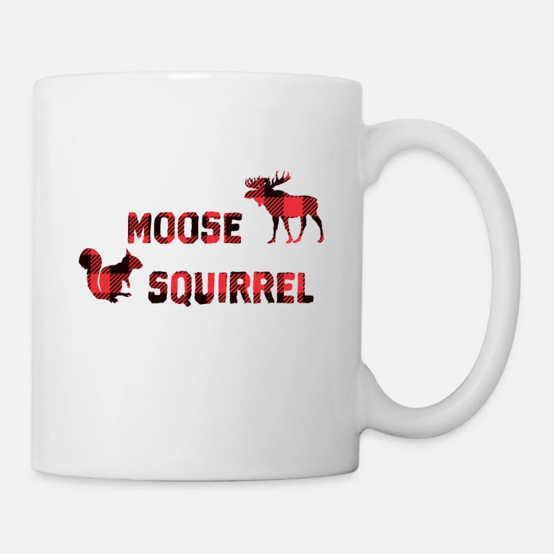 Moose Squirrel - Mug blanc - blanc