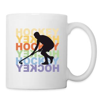 Hockey Hockey Hockey - Tasse - Weiß - Rechts