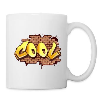 Cool - Mug blanc - blanc - Droite