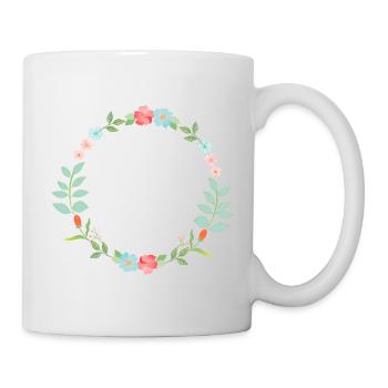 Garland spell - Mug - white - Right