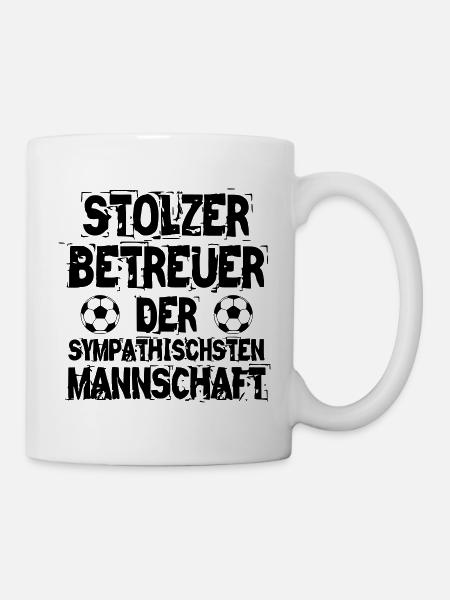 Betreuer Fußballmannschaft - Tasse - Weiß