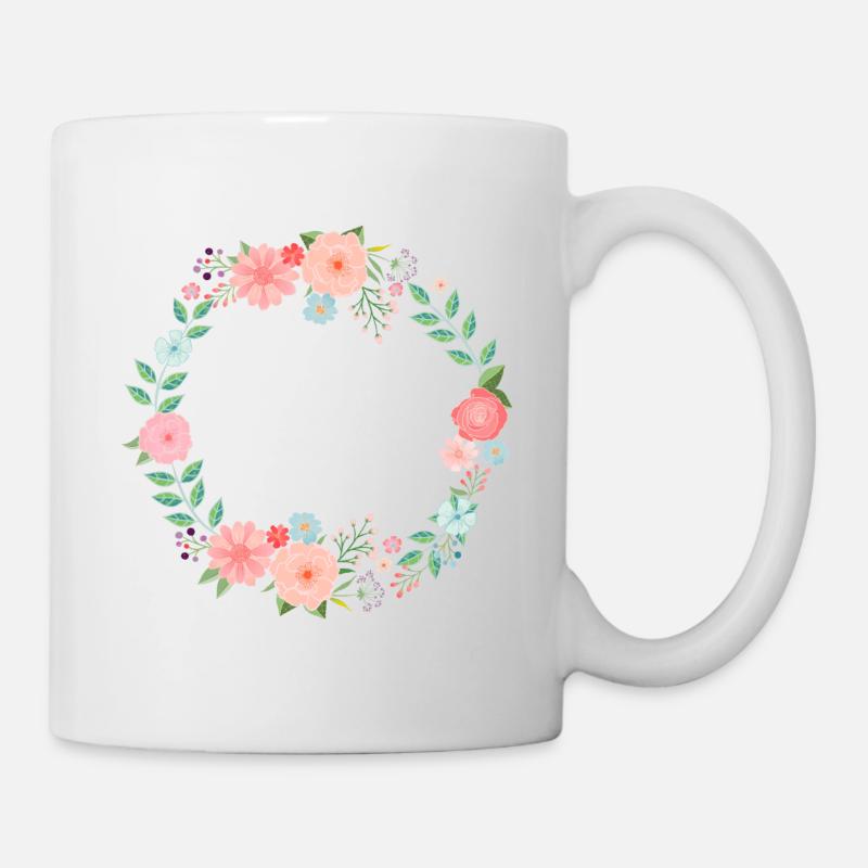 Garland spell - Mug - white