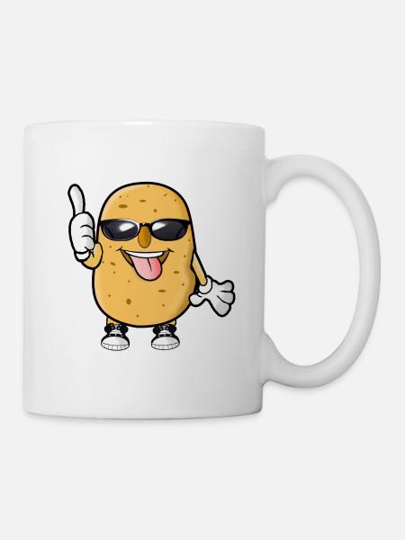 Pommes de terre - Mug blanc - blanc