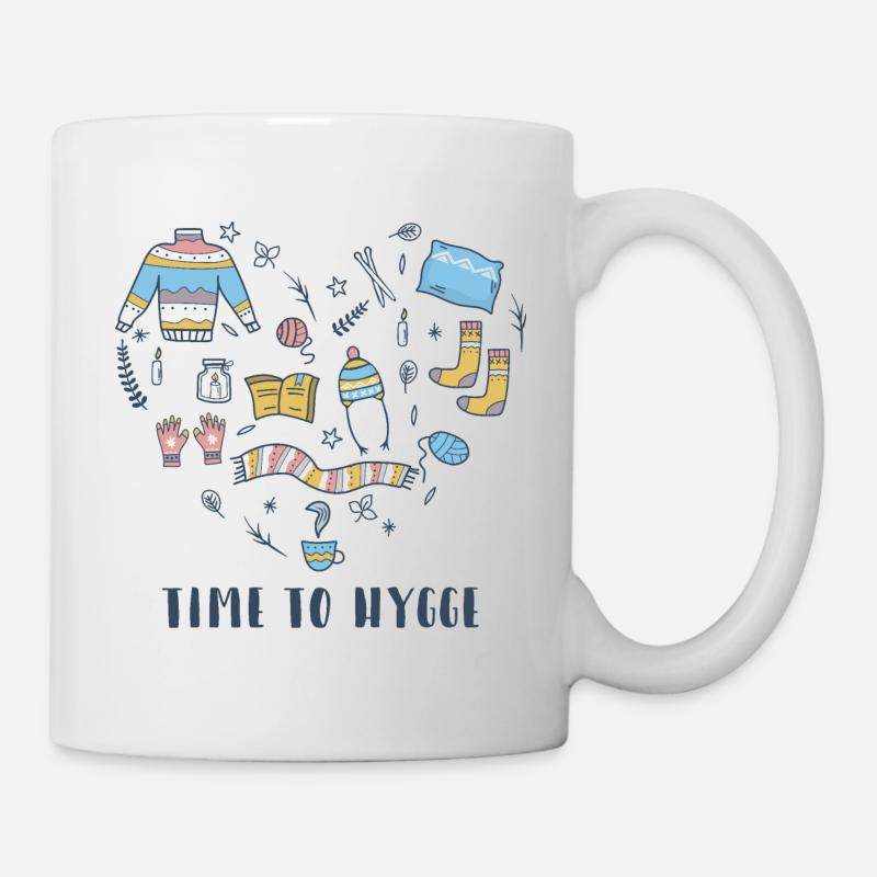 Zeit zu HYgge - Tasse - Weiß