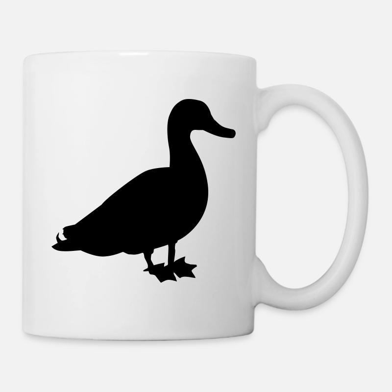 canard - Mug blanc - blanc