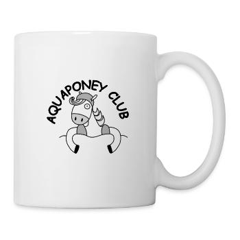 Aquaponey club - Mug blanc - blanc - Droite