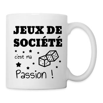 Board Game Brettspiel Jeu de Société Geek - Mug - white - Right